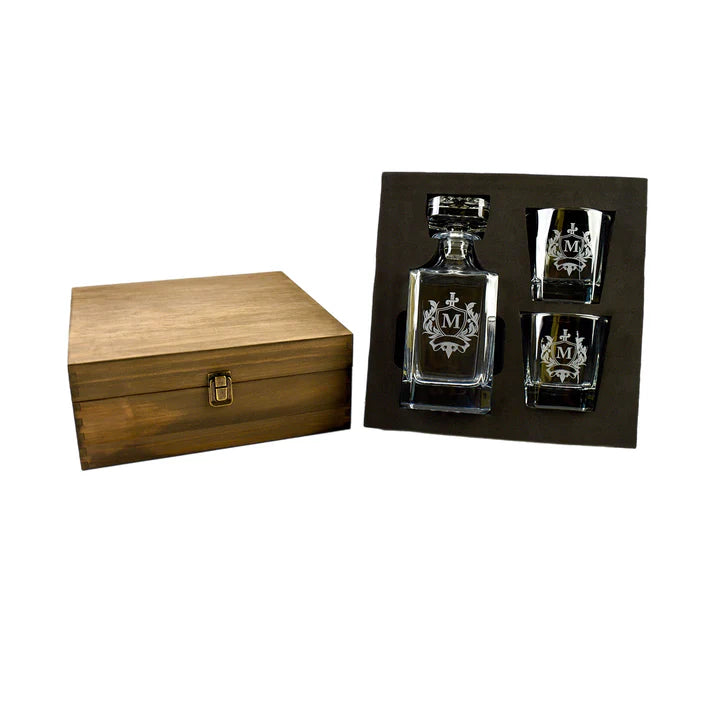 Custom Whiskey Decanter - 750ml