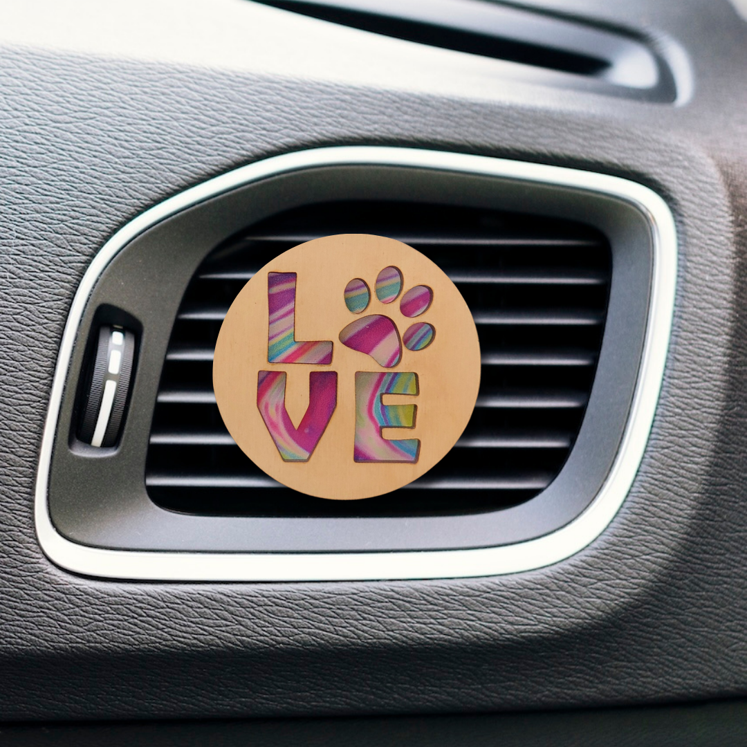 Pet Lovers Car Diffuser Vent Clip