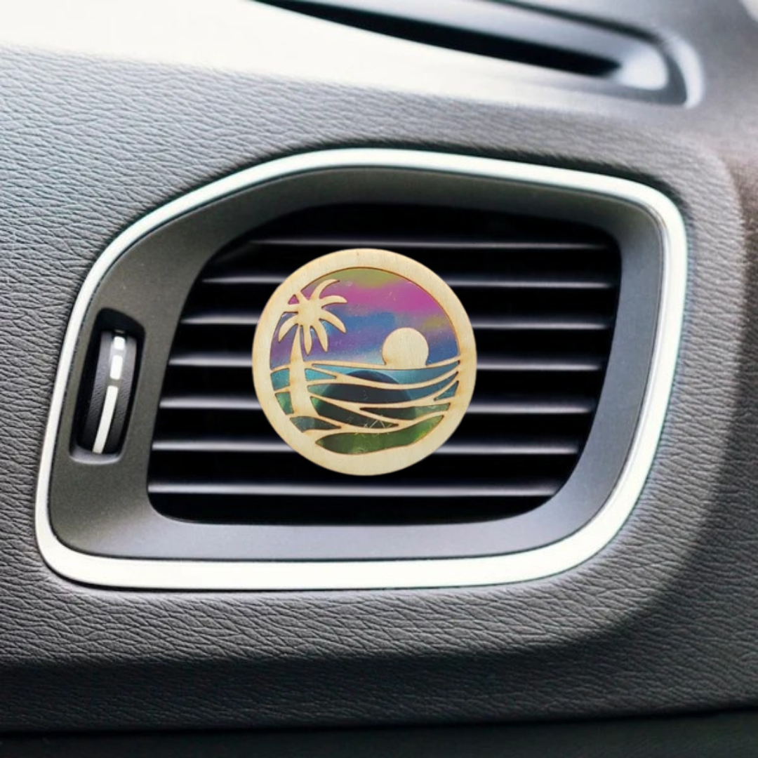 Beach Lovers Car Diffuser Vent Clip