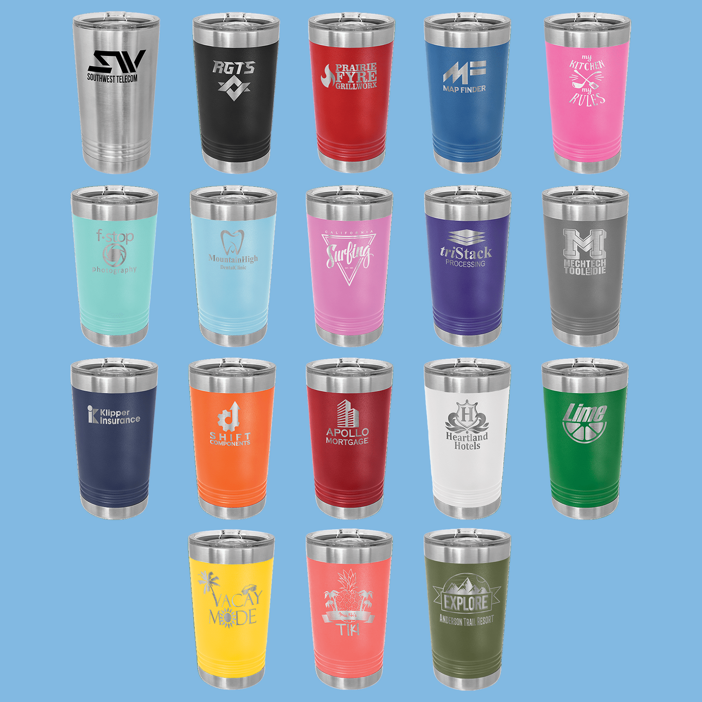 Personalized 16oz Pint Glass