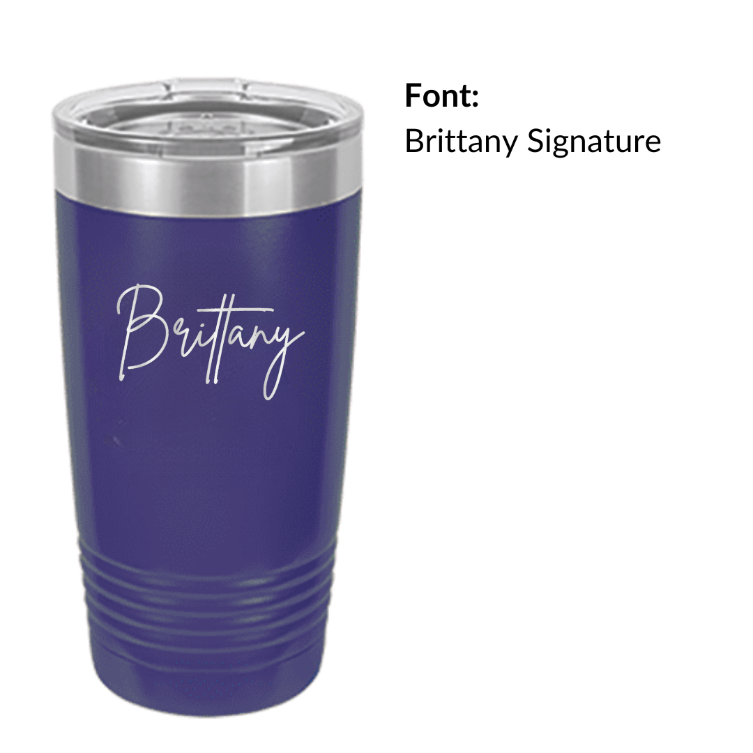 Personalized 20oz Tumbler