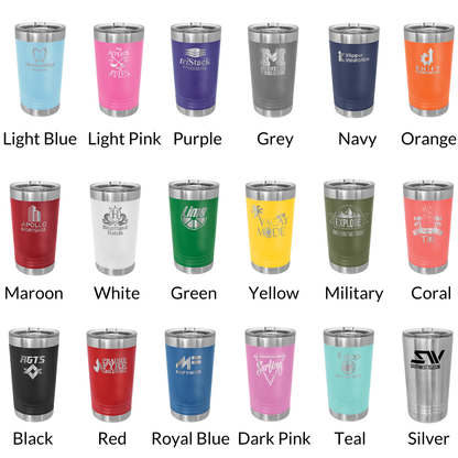 Personalized 16oz Pint Glass