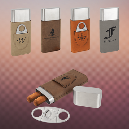 Leatherette Cigar Case