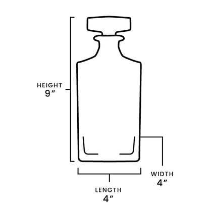 Custom Whiskey Decanter - 750ml